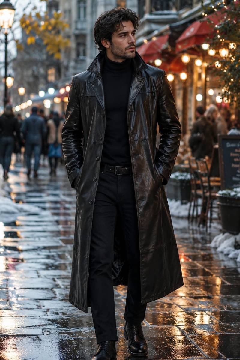The Midnight Noir Structured Longline - Image 2