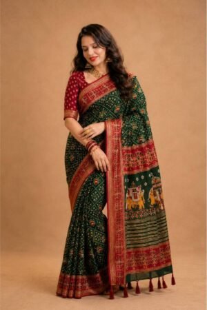 Rajwadi Gaj Yatra Saree