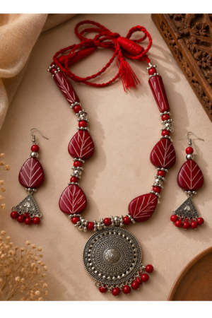 Arunima – Heritage Statement Necklace Set