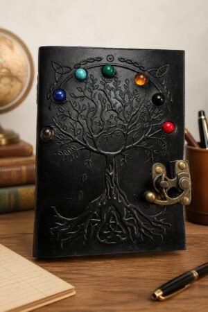 *The Legacy Tree – Handcrafted Leather Journal*