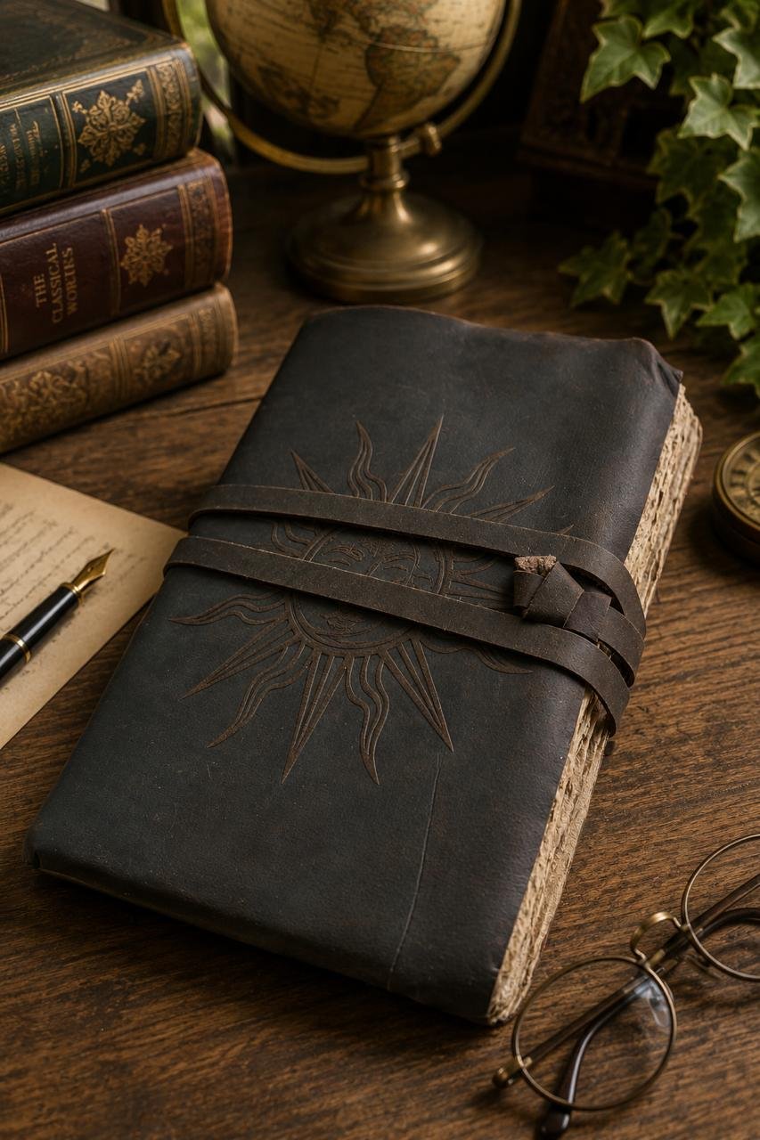*Celestial Sun Heritage Leather Journal* - Image 2