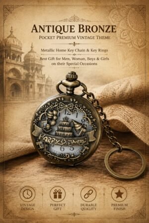 The Heritage Karigar Pocket Watch – Antique Bronze