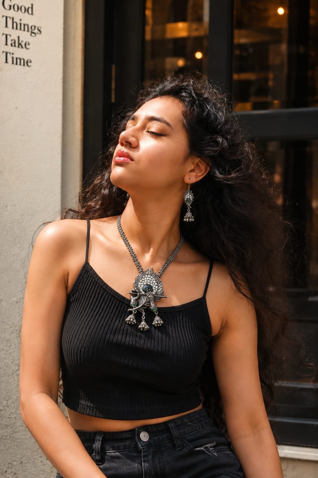 Raasleela Reverie – Handcrafted Terracotta Jewellery Set* - Image 3