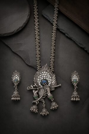 Raasleela Reverie – Handcrafted Terracotta Jewellery Set*